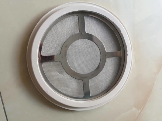 China stainless steel Mesh Filter screen Supplier rubber seal dia 165mm to auto loader/ hopper receiver 6L factory price