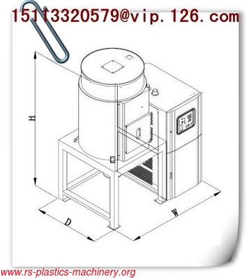 Silica rotor plastic rubber dehumidifying dryer machine