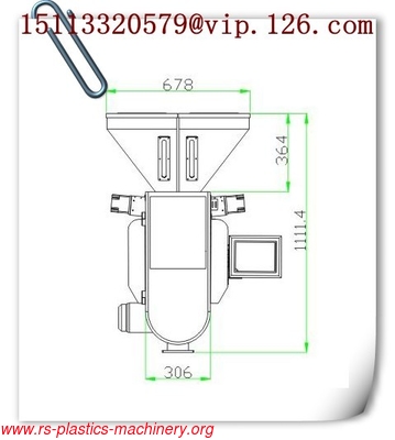 China Plastic granule automatic mixer/gravimetric blender/weight type mixing machine for 6 ingredients