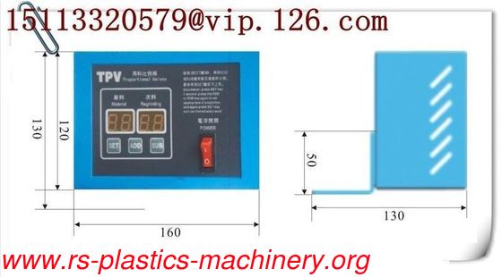 Regulator material proportional Valve with CE for new & regrind plastics mixing by percent factory direct supply