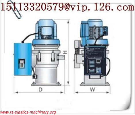 Inductive motor Blue Vacuum Auto Hopper Loader/ Plastic material loader 400G with Remote controller good quality