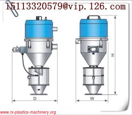 China Made Dc24V 6L Auto Plastic Material Vacuum Loader Hopper/ Vacuum Hopper Feeder