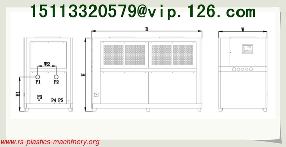 Air cooled water chiller for injection machine/ Air Cooled Chiller OEM Manufacturer good price to Mexico