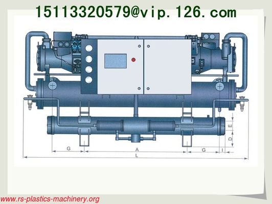 Made-in-China Water-cooled Central Water Chillers OEM Producer-Two Compressors-R134a
