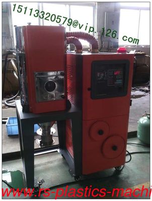 China Red Dryer and Dehumidifier 2-in-1 Supplier/Dehumidifying dryer for plastics material drying feeding to injections good quality to North America