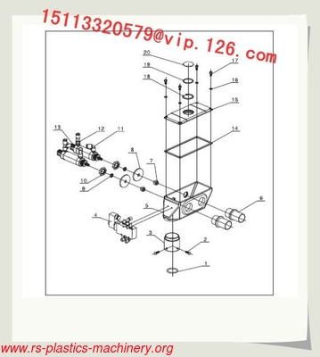 CE Certificate Two Material Proportional Valves for Injection Industry/ Proportional valves price