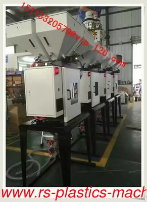 Plastic Automatic gravimetric mixing blenders unit/material percent weight sensor mixer/gravimetric doser maker