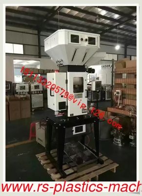 Plastic Automatic gravimetric mixing blenders unit/material percent weight sensor mixer/gravimetric doser maker