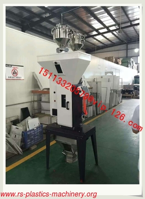 China Gravimetric Dosing material proportion Mixer Supplier with Floor Stand/Plastic Weighing mixer high precition