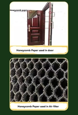 China Environmental recycled stuffer material Supplier Honeycomb paper core for door/furiture good price to worldwide