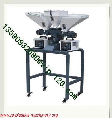 CE Approval Double-color Volumetric doser for plastic industry /Volumetric dosing mixer For Sweden