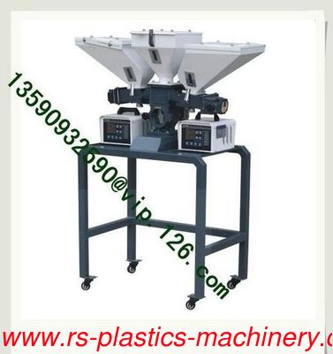 Plastic Granule Color single colour volumetric doser/Double color volumetric mixer For Spain