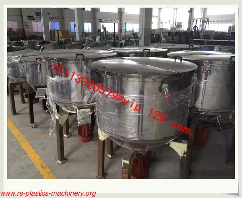 150kg Plastic Granule Vertical Mixer/Blender for plastic products production/Vertical color mixer For Peru