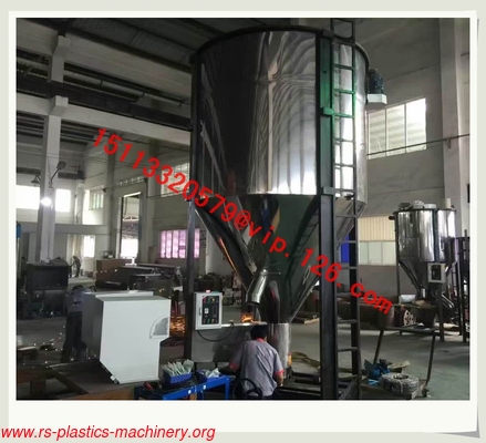 1000kg Vertical Large Capacity Stirrer Dry Color Mixer with CE&ISO/Giant Plastic Blender For Belgium