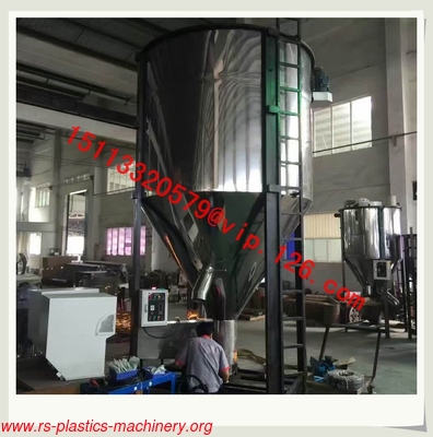 High Speed Plastic Color Drying Mixer with Good service/Large vertical Plastic blender For Japan