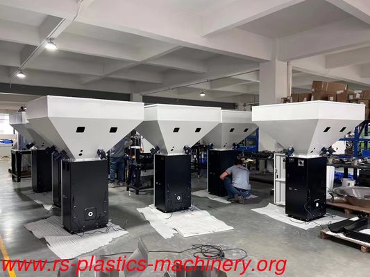 China high performance Automatic raw material with colour/MB weight mixer supplier/gravimetric blender high quality for extruders good price agent needed