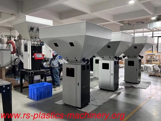 With floor stand high precision doser unit Auto material proportion mixer supplier/gravimetric blender good price agent needed