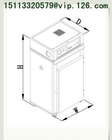 China Plastics Tray Cabinet Dryer OEM Manufacturer/ China Tray Cabinet Dryer OEM Factory / Tray Dryer For Israel