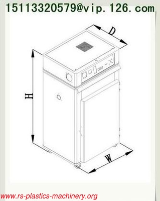 Industrial dryer with 24-hour-timer/desiccant machine/ 200kg Tray Capacity Tray Dryer For Chile