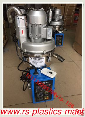 China plastic material Auto Loader 400G OEM Supplier / 3 phase inductive motor capacity 330kg/hr Conveying Capacity Hopper Loader To Oversea Buyer