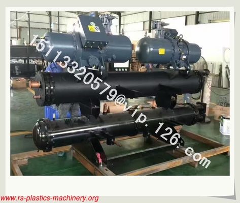 Dual Screw Compressor industrial Chiller/Water Cooled Central Water Chiller For Israel