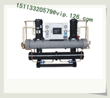RS-L8W Open Type Water Cooled Chiller/ Double shell and tube type central stationary water cooled chiller For Israel