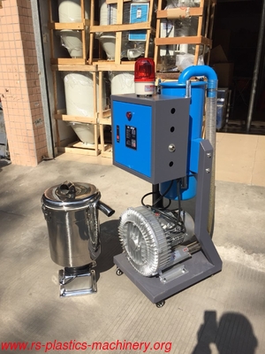 Blue Multi station vacuum loader10hp/stainless steel material hopper loader/plastic material auto loader good price fast delivery