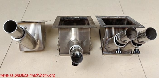 Hopper dryer spare parts factory stainless steel material Suction Box single pipe dia 38mm wholesale fast delivery