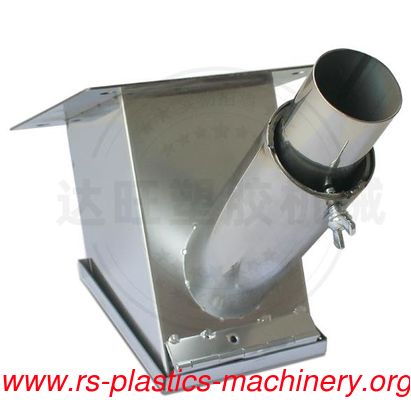Hopper Dryer spare part- double & single tube stainless steel Euro material Suction Box 50mm