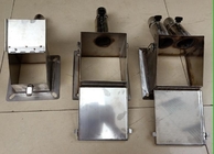 plastic drying machine spare part of Hopper Drye - double & single tube stainless steel Euro Suction Box 50mm