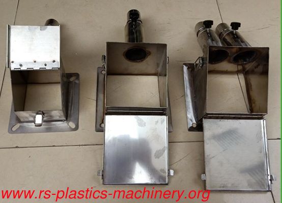 plastic Hopper Dryer spare part- double & single tube stainless steel Euro material Suction Box 50mm