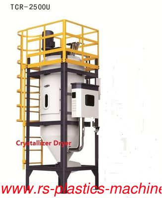 China Silo PET crystallizer system producer for waste pet recycle use good price with CE certified to Italy