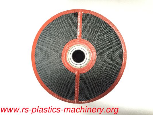 Black molecular sieve Honeycomb desiccant wheel rotor Supplier for dehu machine part replace factory  door to door to Thailand