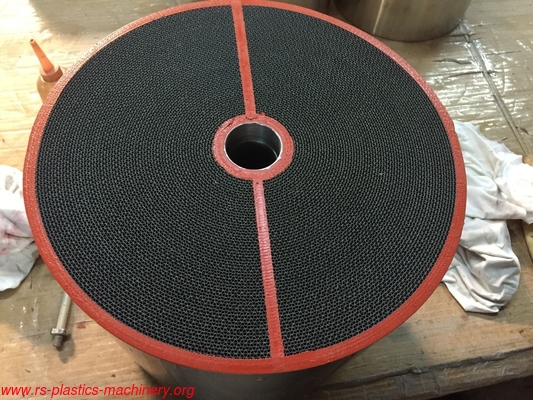 Industry Dehumidifier dryer Spare Part- Black Honeycomb desiccant wheel rotor 250*400mm manufacturer in China