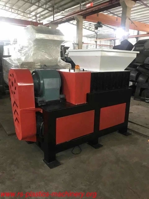 Powerful strong Double-shaft waste shredder Supplier for wood,tire,metal ,can ,plastic,card etc all kinds of hard things