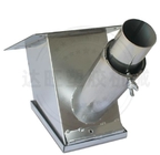 Plastic  Hopper Dryer spare parts - stainless steel Suction Box single pipe good price to Saudi Arabia