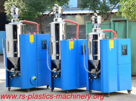 Mass production Blue color 3 in 1 Desiccant Wheel Rotor material Dehumidifier Dryer for plastic Injection machine good price