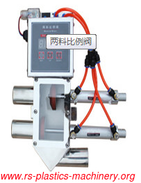 China Two Material Proportional Valves 1.5"for Plastics material feeding as percent factory price