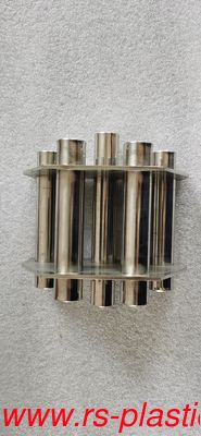 China Hopper dryer spare parts producer- 9,7,5,11 tube Magnetic Frame iron seperator factory price