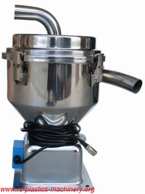 Stainless steel Vacuum loader accessory supplier hopper receiver 6L for plastics line Best price good quality