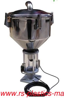 China stainless steel Auto loader sensor glass tube hopper receiver 3L,6L,7.5L,12L, 24L with microsoft switch good price to Thailand