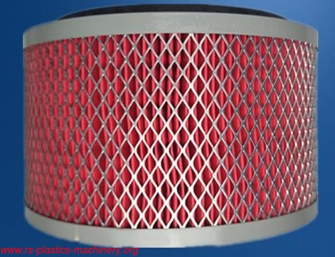 China vacuum auto loader 800G spare part Supplier- Red mesh filter dust filter good price  wholesale needed