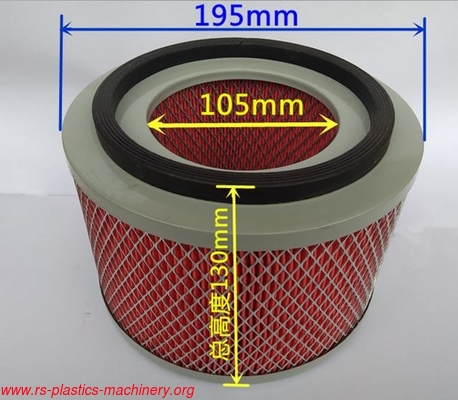 China good quality spare parts supplier-Red mesh filter dust filter for vacuum auto loader factory pricewholesale needed