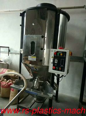 Supply Stainless steel Large Vertical Plastic Color Mixer capacity one Ton spiral Mixer factory good price