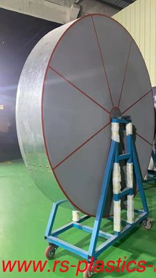 With cross supports Air moisture absorption rotor spare parts supplier /molecular sieve desiccant wheel rotor good price