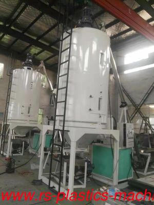 China Flake plastic PET reuse device Pet Crystallizer System 2500L supplier with CE certified good Price to export