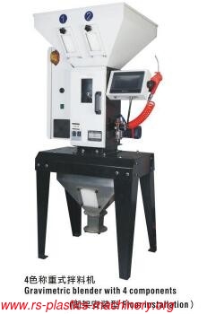 Material powder,granule Auto gravimetric blender supplier weight scale mixing by percent good quality agent needed