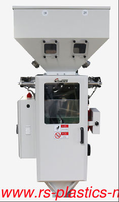 Plastic Automatic gravimetric mixing blenders unit/material percent weight sensor mixer/gravimetric doser maker