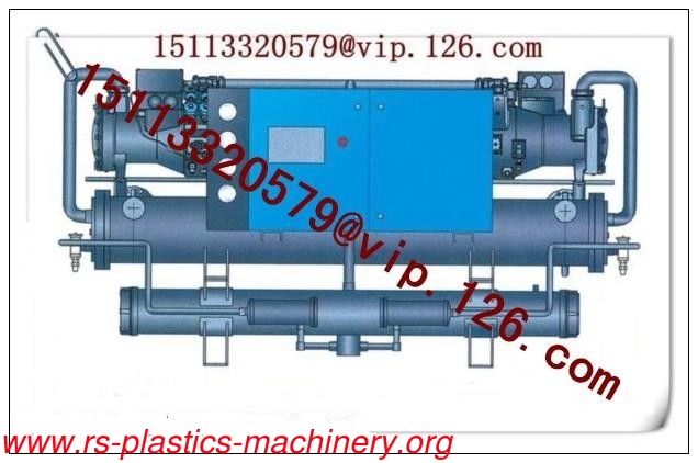 Water cooled industrial water chiller for injection molding machine