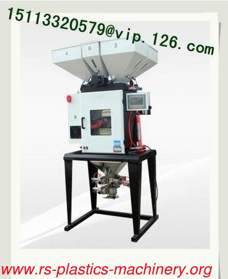 with floor stand Output 100kg/hr Gravimetric Blender/Material & colour mixer Supplier doser mixer for extruder high precision good Price